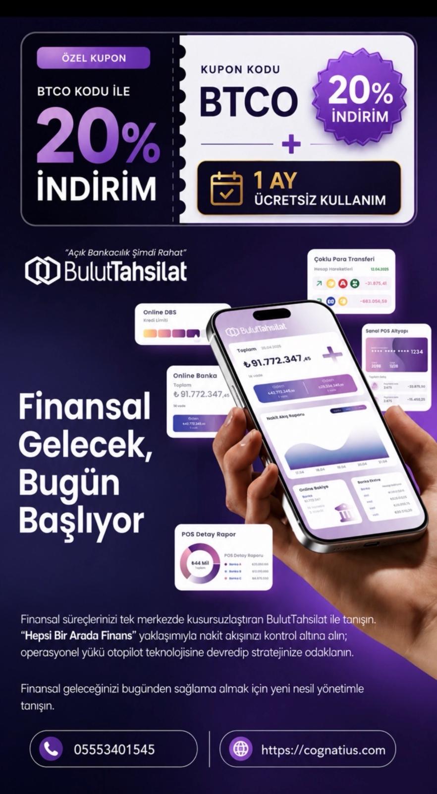 BulutTahsilat finansal süreç yönetimi görseli