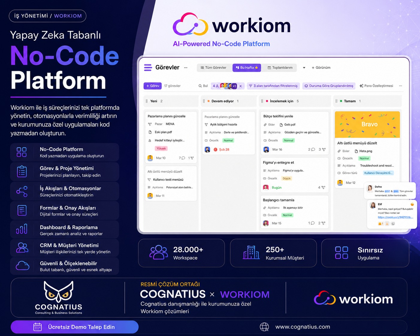 Workiom AI No Code Platform